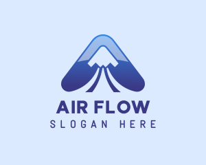 Air Force Letter A  logo design