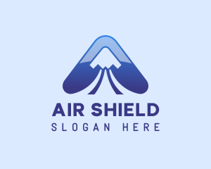 Air Force Letter A  logo design