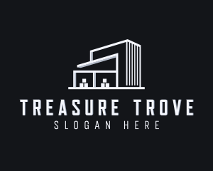 Storehouse - Logistics Warehouse Building logo design