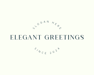 Elegant Handwritten Company logo design