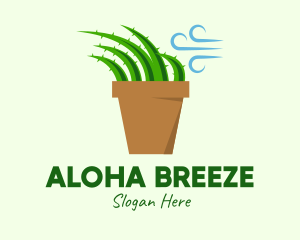 Aloe Vera Breeze  logo design