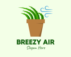 Windy - Aloe Vera Breeze logo design