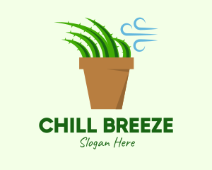 Aloe Vera Breeze  logo design