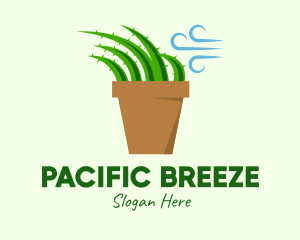 Aloe Vera Breeze  logo design