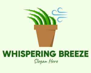 Aloe Vera Breeze  logo design