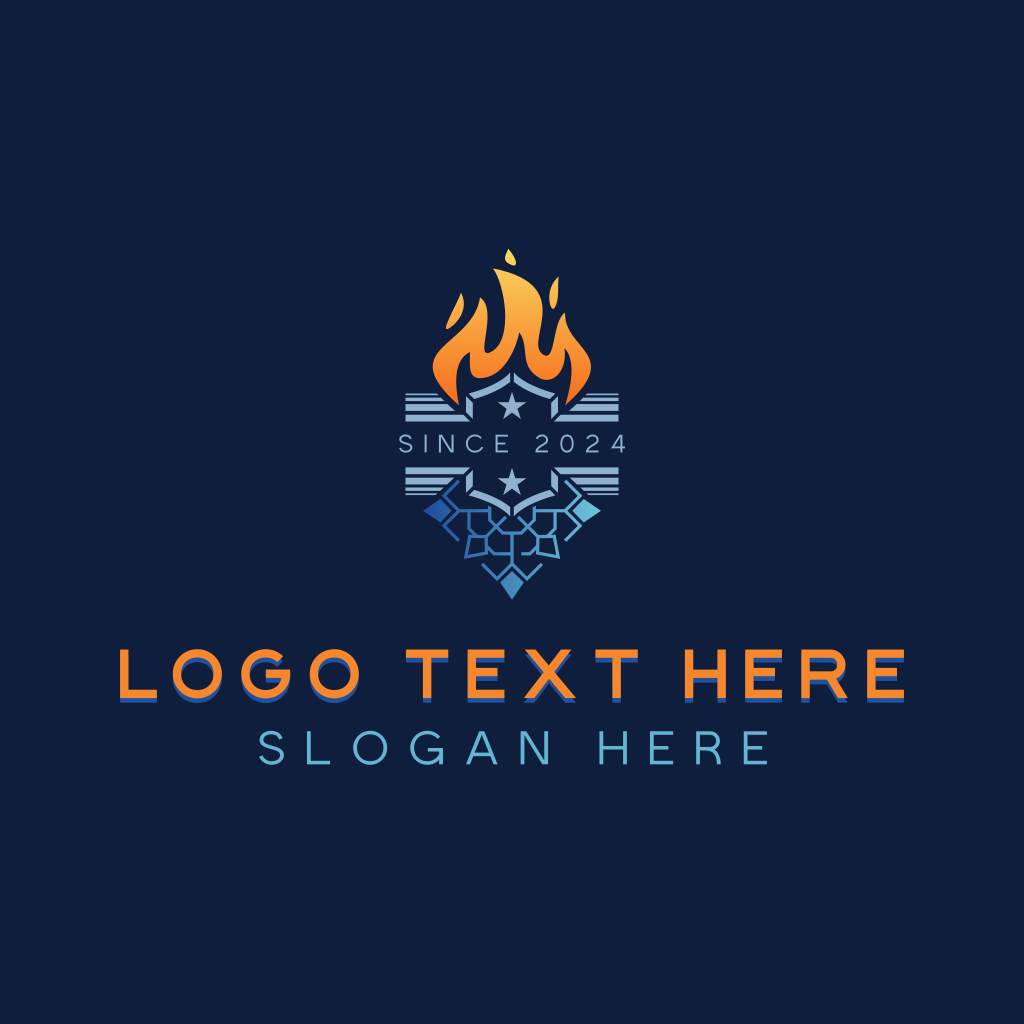 Hot Cold Ventilation Logo | BrandCrowd Logo Maker