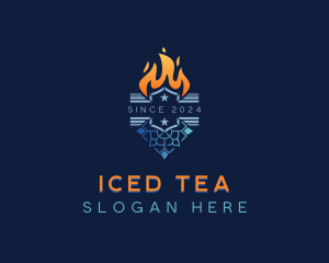 Hot Cold Ventilation logo design