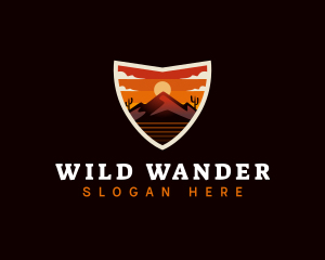 Wild Desert Mountain logo design