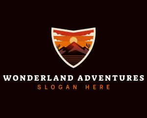 Wild Desert Mountain logo design