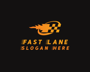 Fast Motorsports Racing  logo design