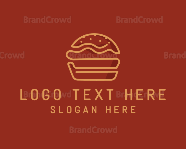 Burger Food Snack Logo