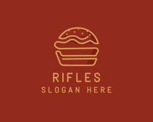 Burger Food Snack Logo