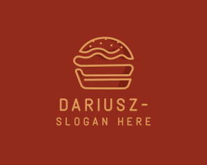 Burger Food Snack Logo