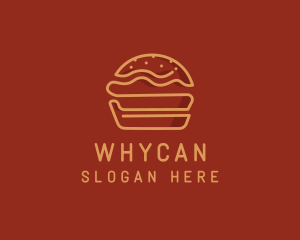 Burger Food Snack Logo