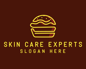 Burger Food Snack Logo