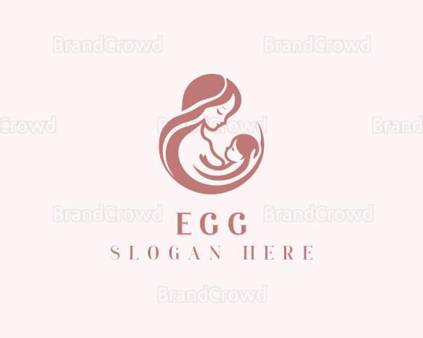 Mother Baby Breastfeeding Logo