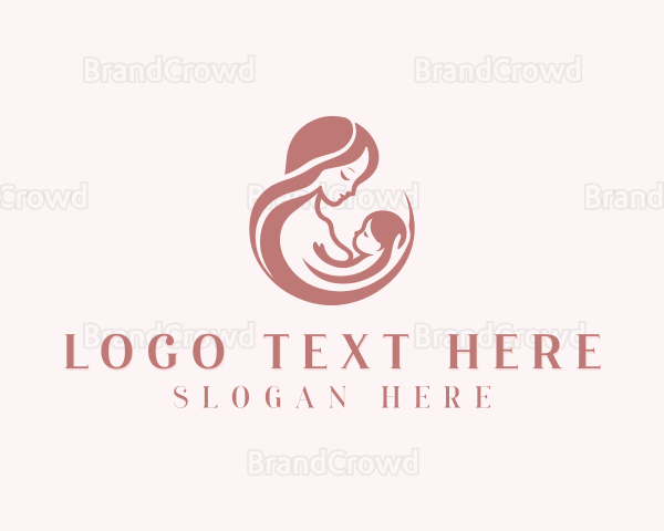 Mother Baby Breastfeeding Logo