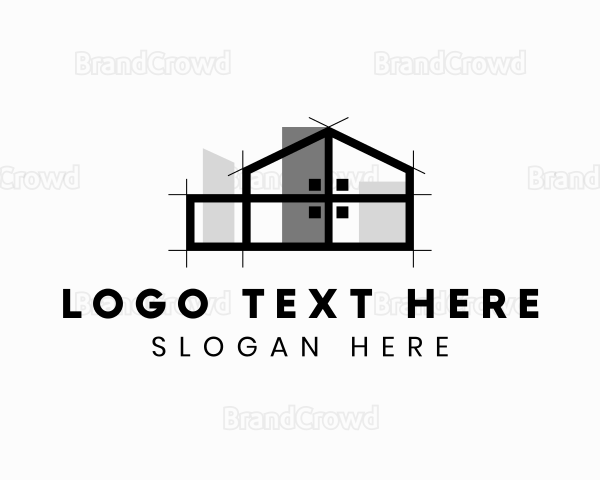 House Property Blueprint Logo