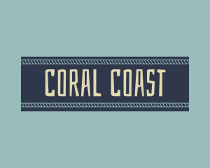 Marine Sailor Coast logo design