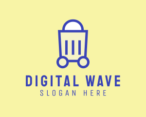Online - Online Shopping Cart logo design