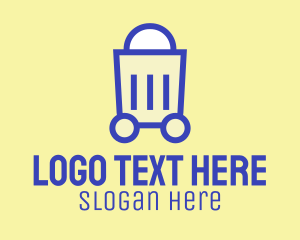 Shop - Online Shopping Cart logo design