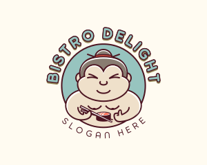 Sumo Sushi Dining logo design