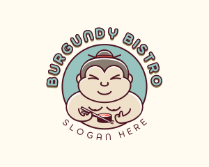 Sumo Sushi Dining logo design