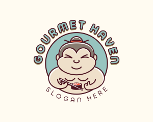 Sumo Sushi Dining logo design