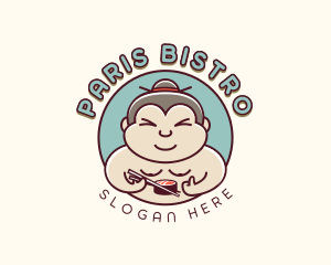 Sumo Sushi Dining logo design