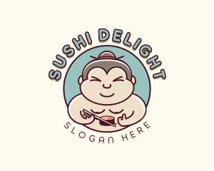 Sumo Sushi Dining logo design