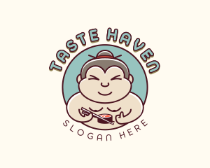 Sumo Sushi Dining logo design