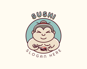 Sumo Sushi Dining logo design