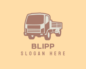 Trailer - Transport Truck Construction logo design