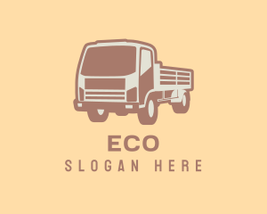 Roadie - Transport Truck Construction logo design