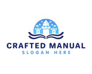 Manual - Castle Mathematics Book logo design