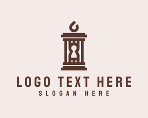 Vault - Pillar Security Keyhole logo design