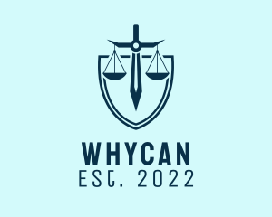 Prosecutor - Sword Scale Legal Service logo design