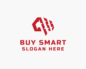 Spiky Brain Smart logo design