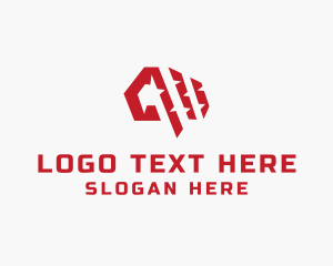 Clever - Spiky Brain Smart logo design