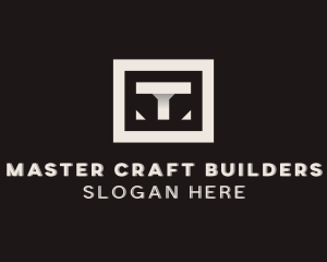 Builder - Industrial Builder Contractor logo design