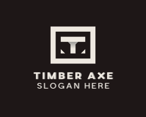 Industrial Builder Contractor  logo design