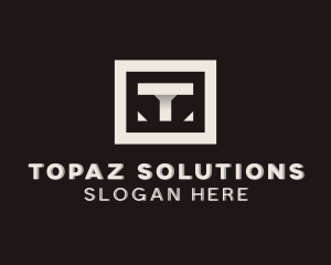 Industrial Builder Contractor  logo design