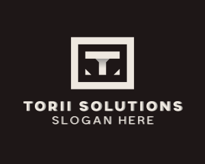 Industrial Builder Contractor  logo design