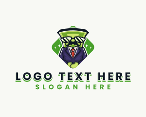 Dollar Money Mascot Logo