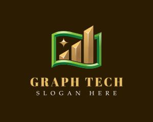 Graph - Statistics Bill Graph logo design