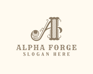 Western Styling Boutique Letter A logo design