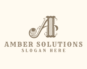 Western Styling Boutique Letter A logo design