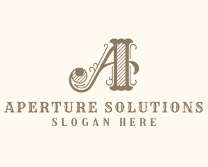 Western Styling Boutique Letter A logo design