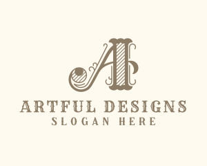 Western Styling Boutique Letter A logo design