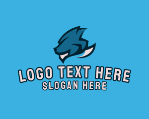 League - Wild Wolf Team logo design